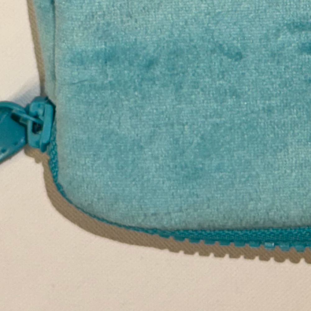 New Dolce and Gabbana Small Turquoise Velvet Pouch! Safe inside for sunnies! - Picture 11 of 13